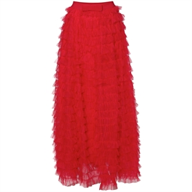 EMM Copenhagen Tulle Skirt, Red